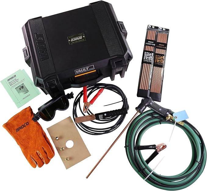 Industrial A-20 Exothermic Portable Cutting Torch Kit - Only Needs Oxygen, Safety Gear Included