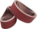 24 Pack 3 x 21 Inch Sanding Belts,60 Grit 3x21 Belt Sander Sanding Belt, Aluminum Oxide Belt Sandpaper for Belt Sander, (3x21in,60 Grit)
