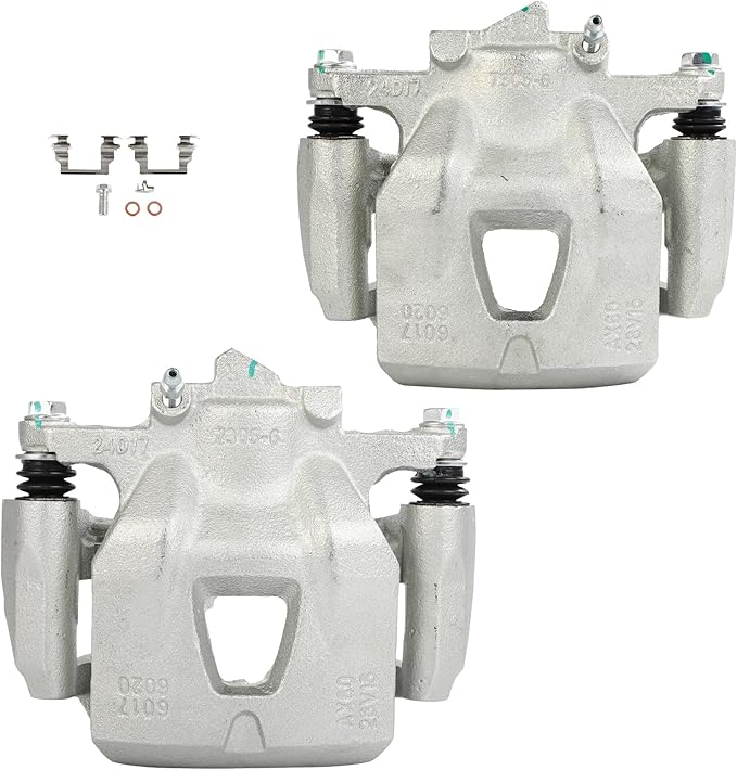 SCITOO 19B1974A 19B1975A Front Left & Right Disc Brake Calipers Assembly w/Bracket For Lexus For RX300 1999-2001