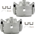 cciyu Front Left & Right Brake Calipers Assembly w/Bracket 19B2917 19B2916 2013 2014 2015 For Acura For ILX,2012 2013 2014 2015 For Honda For Civic,2005 2006 For Honda For CR-V
