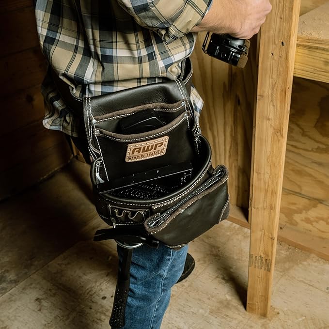 AWP Tool Pouch, Electrician Tool Pouch, Premium, Professional Multi-Pocket Organizer