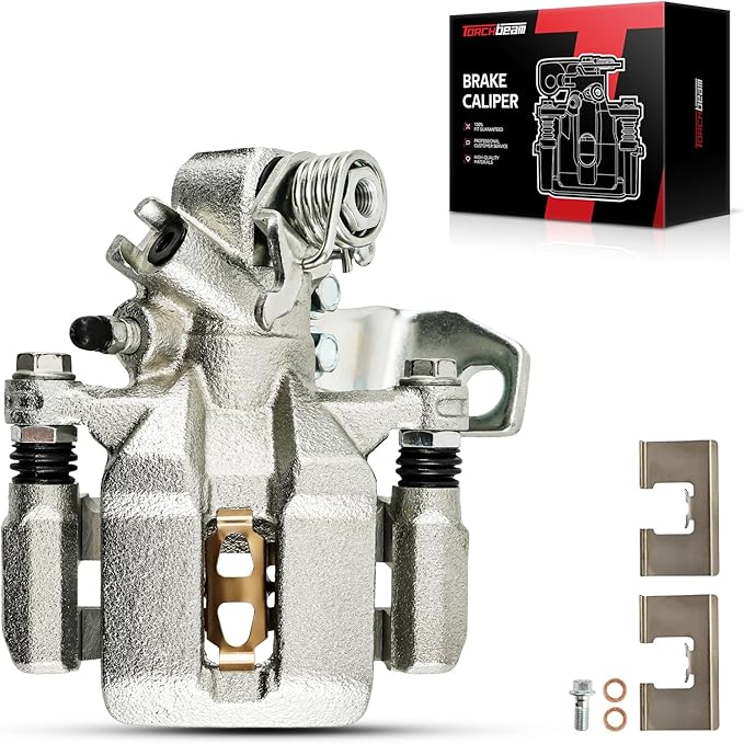 Torchbeam Rear Brake Caliper Left for Honda Civic 2006-2015, Acura ILX 2013-2018, Rear Left Caliper Replace # 19B3299