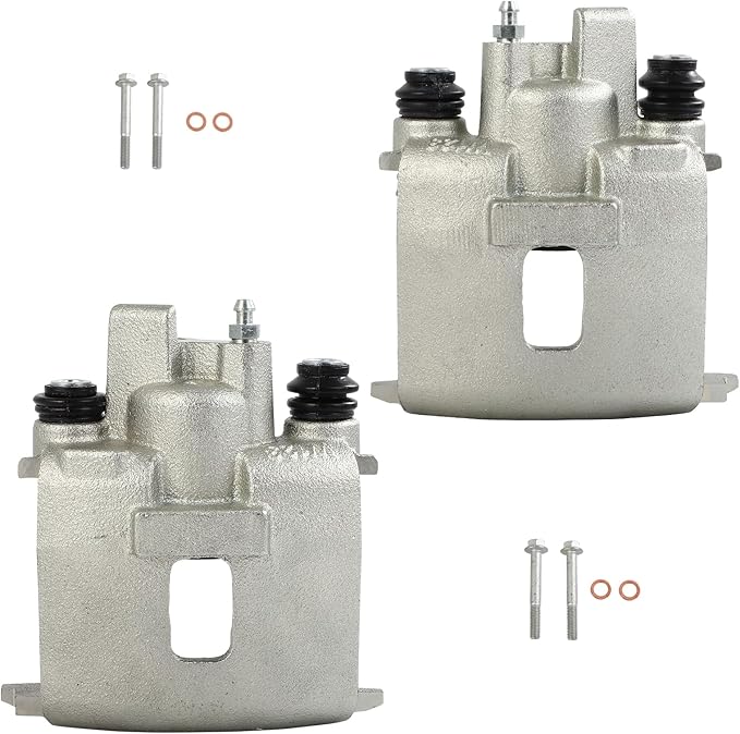 cciyu Rear Left & Right Brake Calipers Assembly 184785 184784 2001 2002 2003 2004 2005 2006 2007 2008 2009 2010 For Chrysler For PT Cruiser,2003 2004 2005 For Dodge For Neon