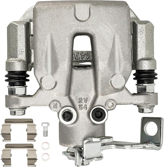 Torchbeam Rear Brake Caliper Right for Kia Forte 2014-2018, Hyundai Veloster 2012-2017, Hyundai Elantra GT 2013-2017, Kia Forte5 2014-2018, Kia Forte Koup, Rear Right Caliper Replace # 19B6788