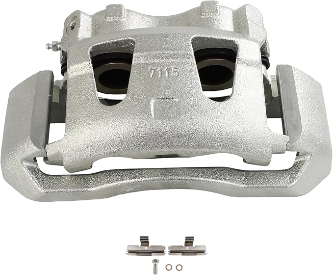 SCITOO 18B4615 Front Left Disc Brake Caliper Assembly w/Bracket For Ford