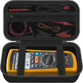 Carrying Case for Fluke1587 FC/ 87-V/ 87V Max/ 88V/ 15B+/ 17B+/ 1503/1507/1508/1577 Multimeter Testers and Accessories, Multimeter Storage Bag Organizer Box (Case Only)