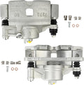 SCITOO 19B1380 19B1379 Front Left & Right Disc Brake Calipers Assembly w/Bracket For Honda For Civic 1990-2000,For Honda For Civic del Sol 1993-1997,For Honda For CRX 1990-1991
