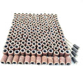 Merryland Drum Sander Sanding Band for Dremel 184pcs, 80# 1/4" Sanding Sleeve 180pcs and Mandrel 4pcs Rotary Tool, Electric Power Tool Accessory DIY, RMTA184C2