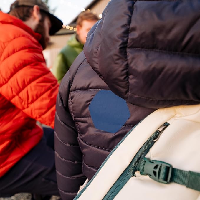 GEAR AID Tenacious Tape Hex 2.5” and 1.5” Repair Patches, Peel-and-Stick to Fix Holes and Burns in Down Jackets, Rain Gear, Tents, Tarps and More