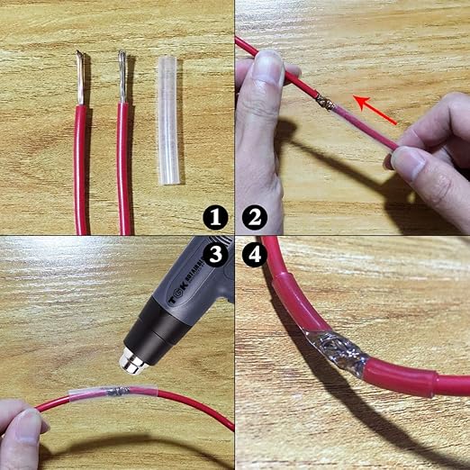XHF 3/32 Inch 3:1 Waterproof Clear Heat Shrink Tubing Marine Grade Wire Cable Adhesive Lined Tube Insulation Seal Against Moisture Corrosion and Air Leakage, 20 Ft