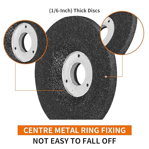 Die Grinder Grinding Wheel,2 inch Angle Grinder Disc 15 Pack with 3/8" Arbor Hole for Metal Drill Rotary Tool