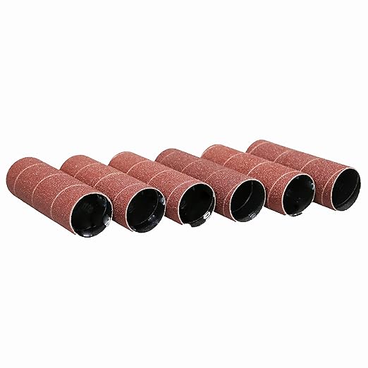 Dark Stone Sanding Sleeves for Spindle Sander 4-1/2" Length (600 Grit, 1-1/2")