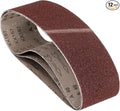 12 Pcs Sanding Belts 4 x 36 Inch 40 Grit Aluminum Oxide Abrasive Sandpaper for Belt Sander Metal Grinding Wood Working Weld Rust Removal