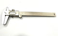 Non-Digital Vernier Caliper - Professional Metric & Imperial Measuring Tool for Inside, Outside, Depth, and Step Measurements (Non - Steel Plated Body)