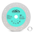 Rock Slab Grinding Disc - 7 inch Glass Cutter Disc, Granite Cutting Blade, Diamond Grinder Wheel for Rock Slab, Stone, Tile, Marble, Granite, Glass Diamond Saw Blades
