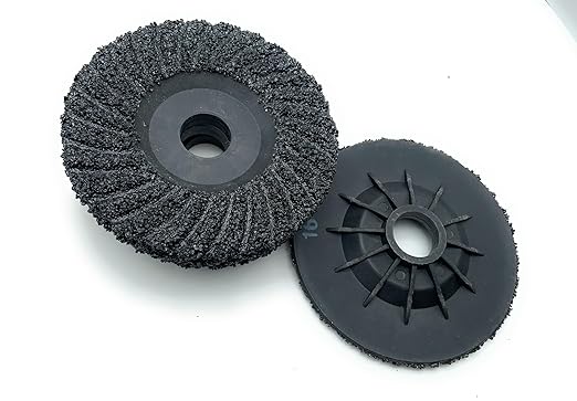 SIGNI 5 Pack SiC Plastic Back Grinding Wheel for Granite/Marble/Concrete and Glasses (4.5 INCH, 16 GRIT)