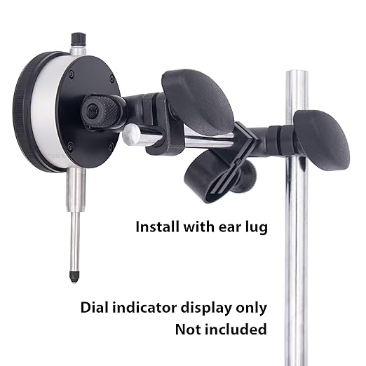 Clockwise Tools MGBR-02 Magnetic Base Stand for Digital Dial Indicator Gauge 176lbs Max Pull