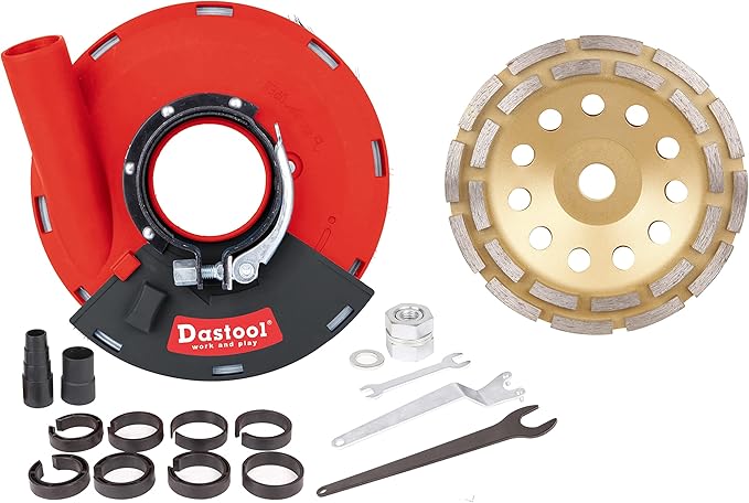 Dust Shroud for Angle Grinders,Universal 7-Inch Dt1902-180D