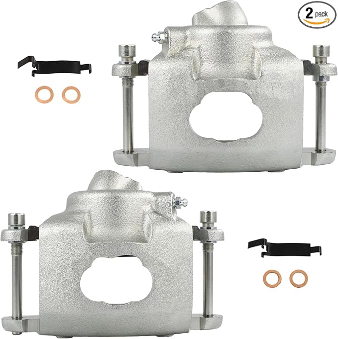 cciyu Front Left & Right Disc Brake Calipers 184060 184042 184059 184041 For Buick 1973-1976,For Cadillac 1976,For Chevy 1970-1976,For GMC 1971-1976,For Oldsmobile 1973-1976,For Pontiac 1973-1976