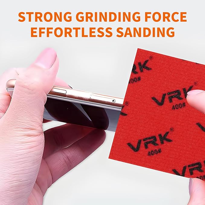 28 Pcs 400 Grit Sanding Sponge,Ultra Fine Sandpaper,Soft Foam Hand Sander Block Wet Dry Sanding Pads for Automobile Wood Furniture Metal Drywall Polishing