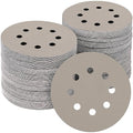 50PCS 5 inch Silicon Carbide Sanding Discs 8000 Grit, Wet Dry Orbital 5 Sander Hook and Loop Sandpaper Disc Ultra Fine Grit, Best for Metal,Automotive Precision Polishing