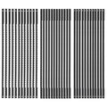 5-Inch Scroll Saw Blade Pin End Replacement 36Pack for Wood, High Carbon Steel(28TPI, 12 TPI, 10TPI 12pcs Each)
