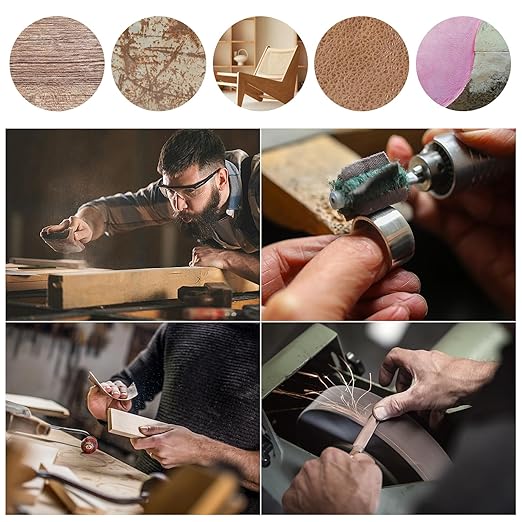 Emery Cloth Roll,100 Grit Continuous Sandpaper Roll 1" x 85 Feet Sandpaper Roll for Wood Furniture Finishing Metal Sanding Automotive Polishing