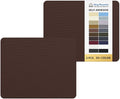KING MOUNTAIN Canvas Repair Patch 9 x11 Inch 2 Pcs Self-Adhesive Waterproof Fabric Patch for Sofas, Tents, Furniture,Tote Bags, Car Seats (Coffee)