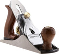 Amazon Basics No.4 Adjustable Universal Precision Smoothing Bench Hand Plane with 2-Inch Blade and Wooden Handles, Brown