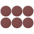 HARFINGTON 10 Pcs 6 Inch Sanding Disc 80 Grit Hook and Loop Sandpaper Random Orbital Sander Pads for Woodworking Automotive Metal Polishing