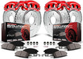 Power Stop KC5482 1-Click Performance Brake Kit with Caliper For Toyota Avalon 2005-2007, Toyota Camry 2005-2006, Toyota Solara 2004-2008 [Model Specific]