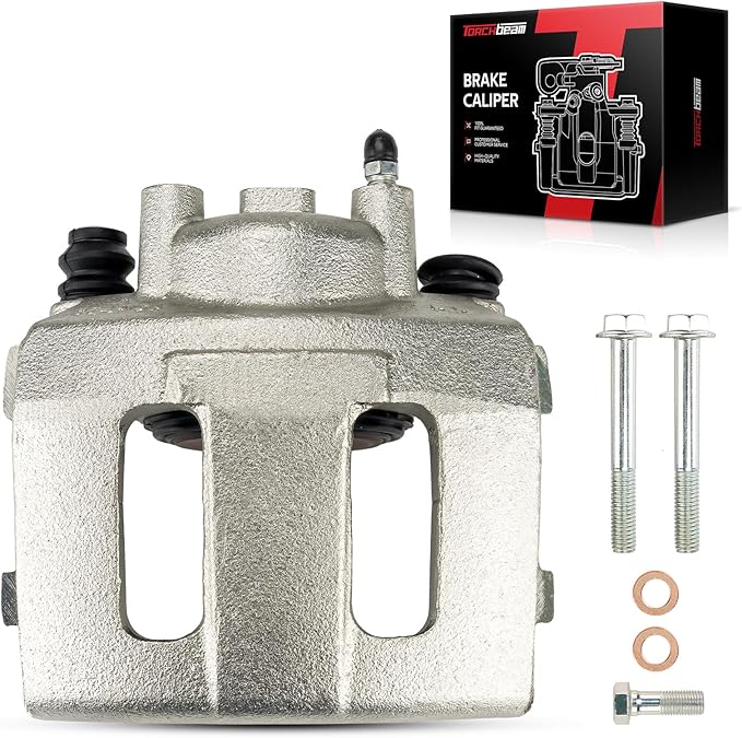 Torchbeam Front Brake Caliper Right for Jeep 1990-1993 1995 1997-2002 Wrangler, Jeep 1990-2000 Cherokee 4.0L, Jeep 1994 2003-2006 Wrangler 4.0L, Front Right Caliper Replace # 184339
