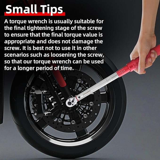 1/4 3/8 1/2-inch Drive Click Torque Wrench, 3Pcs Torque Wrench Set 20-200ft .lb, 10-110ft.lb, 10-170ft.lb ,±3% Accuracy, 72-Tooth Dual Scale Torque Wrenches for Bike, Moto, Car Repair Maintenance