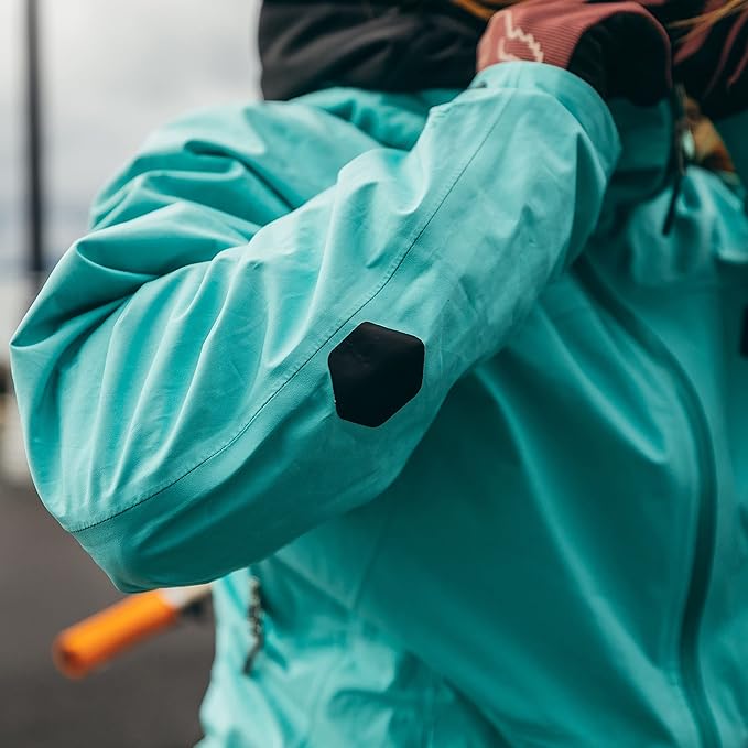 GEAR AID Tenacious Tape Hex 2.5” and 1.5” Repair Patches, Peel-and-Stick to Fix Holes and Burns in Down Jackets, Rain Gear, Tents, Tarps and More
