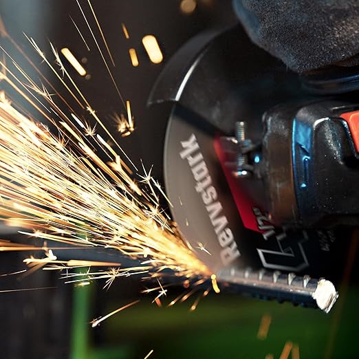 25 Pack 5" Cut Off Wheels, Ultra Thin Aluminum Oxide, 5" x 0.045" x 7/8", Metal & Stainless Steel, Angle Grinder Compatible, 30% Performance Up