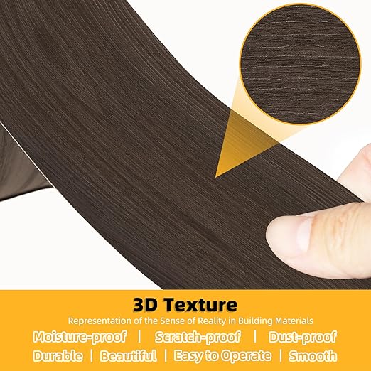 GSCIT Club Wood Grain Repair Tape, 2.4 inch X 100ft Self Adhesive Red Walnut Grain Repair Patch for Tables, Chairs, Baseboards, Doors, Windows, Floors, Handicraft DIY.