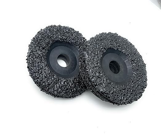 SIGNI 5 Pack SiC Plastic Back Grinding Wheel for Granite/Marble/Concrete and Glasses (4.5 INCH, 8 GRIT)