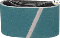 3 x 21 Inch Sanding Belt, 5 Pcs 80 Grit Zirconia Knife Sharpener Belts Work Sharpening for Belt Sander Knife Carving Tool Metal Working