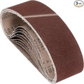 3 Pcs Sanding Belts 6 x 48 Inch 120 Grit Aluminum Oxide Abrasive Sandpaper for Belt Sander Metal Grinding Wood Working Weld Rust Removal