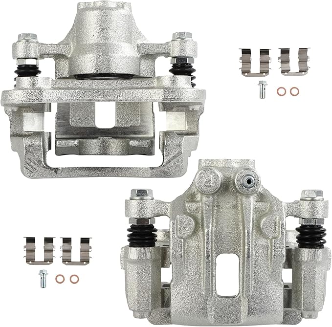 SCITOO 19B6390A 19B6391A Rear Left & Right Disc Brake Calipers Assembly w/Bracket For Hyundai For Sonata 2015-2019,For Kia For Optima 2016-2020