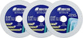 SHDIATOOL Glass Diamond Cutting Disc 3-3/8-Inch Saw Blade, Ultra-Thin Cut Off Wheel for Tile Ceramic Porcelain Marble 85mm (3 of Pack)