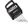 Amazon Basics Ratcheting Combination Wrench Set - Metric, 7-Piece