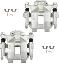 cciyu Rear Left & Right Brake Calipers Assembly w/Bracket 19B6240 19B6241 2009 2010 2011 2012 2013 2014 2016 2017 2018 For Nissan For Maxima