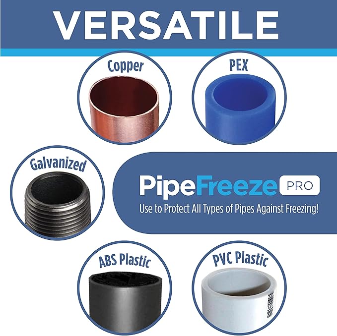 Radiant Solutions Company Intelligent Heat Tape for Water Pipe Freeze Protection - with GlowCap™, Built-in Thermostat, Tape Included, 10-yr Warranty, Heavy-Duty, Self-Regulating, 120V (18 Ft)