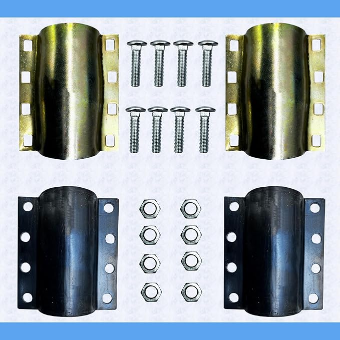 Water Pipe Repair Clamp for 4 inch Pipe(OD of The Applicable Pipe is 4.49 inch),Leak Sealer for Pipe,Length 7.09 inch,Suitable for PE/PPR/Steel/Stainless Steel Pipes