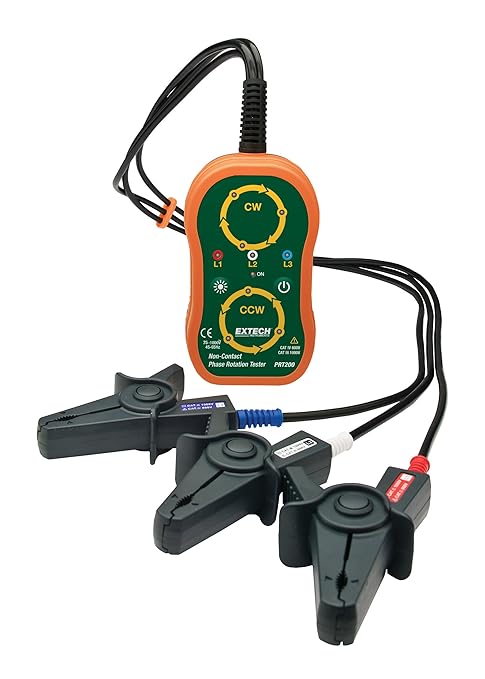 Extech Non-Contact Phase Sequence Tester - PRT200 and Fluke C35 Polyester Soft Carrying Case