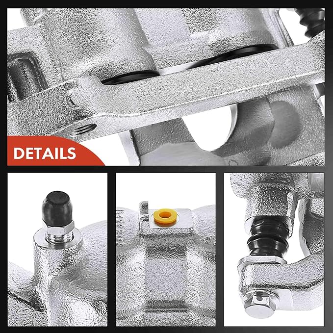 A-Premium Disc Brake Caliper Assembly with Bracket Compatible with Ford Models - For F-150 2012-2020, Lobo 2011-2013 2015-2020 - Front Left Driver Side