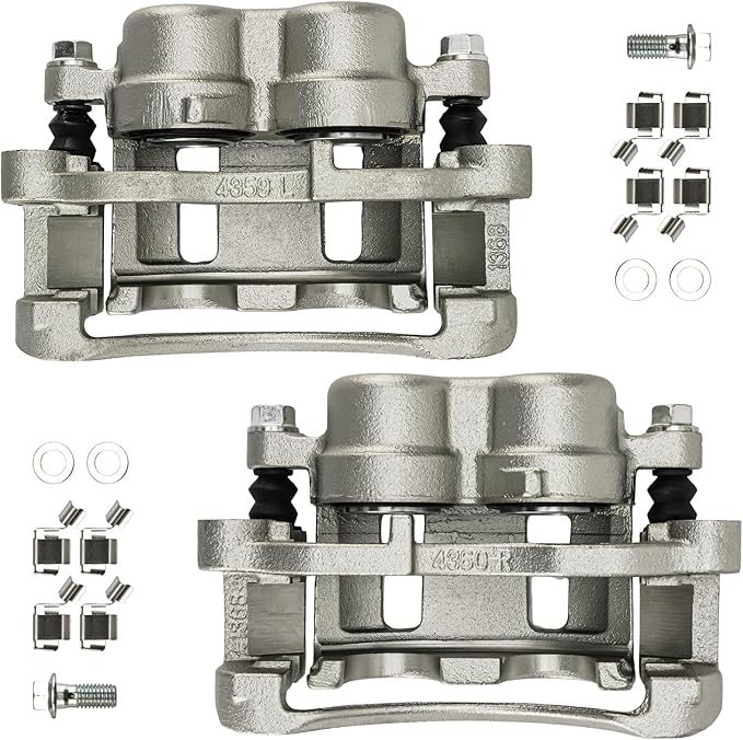 Torchbeam Front Brake Calipers Set for Chevrolet 1998-2005 Blazer, Chevrolet 1998-2003 S10 4.3L, GMC 1998-2001 Jimmy, Front Left and Front Right Calipers Replace # 18B4694+18B4695
