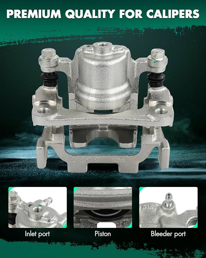 SCITOO 19B6036 19B6037 Rear Left & Right Brake Calipers w/Bracket For INFINITI For G25/For G37/For JX35/For M35h/For M37/For M45/For M56/For Q40/For Q50/For Q60,For Nissan For 370Z/For Murano