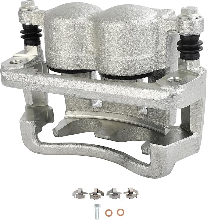 SCITOO 18B4997 Front Left Disc Brake Caliper Assembly w/Bracket For Ford For F-350 Super Duty 2005-2010,For Ford For F-450 Super Duty 2011